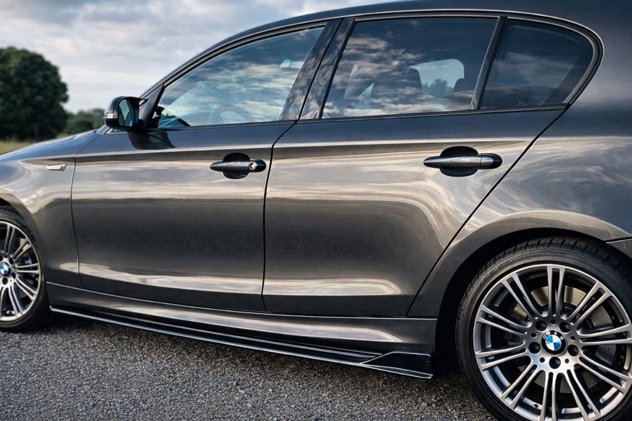 86.6 Inch 2.2M Side Skirts Rocker Panels Extensions For BMW 1 Series Accessories E81 E82 E87 E88 F20 F21 F40 F70 F52 2